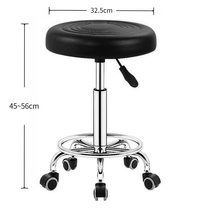 Adjustable Leather Chair - Black