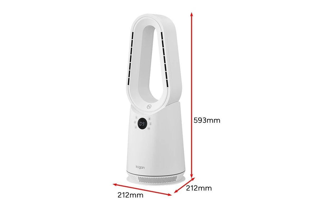 Kogan SmarterHome Bladeless Fan and Heater