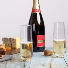 Load image into Gallery viewer, Po di Fame: Stemless Champagne Flutes - Glass Set