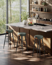 Load image into Gallery viewer, VASAGLE Ekho Collection Bar Stools Set of 2 - Forest Green