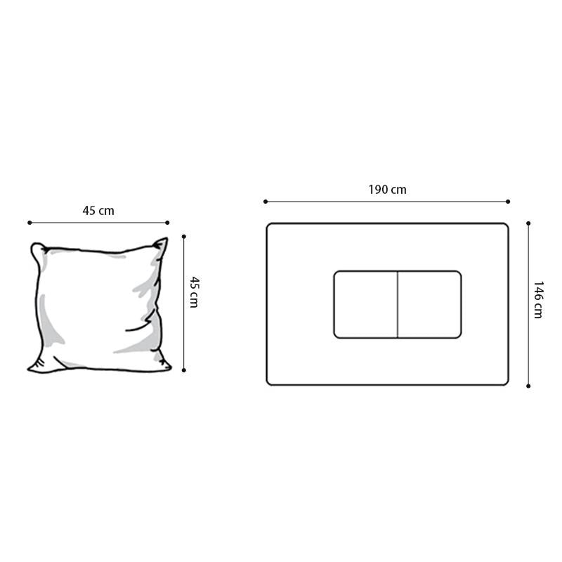 COMFEYA 2-in-1 Soft Plush Blanket Pillow - Pink