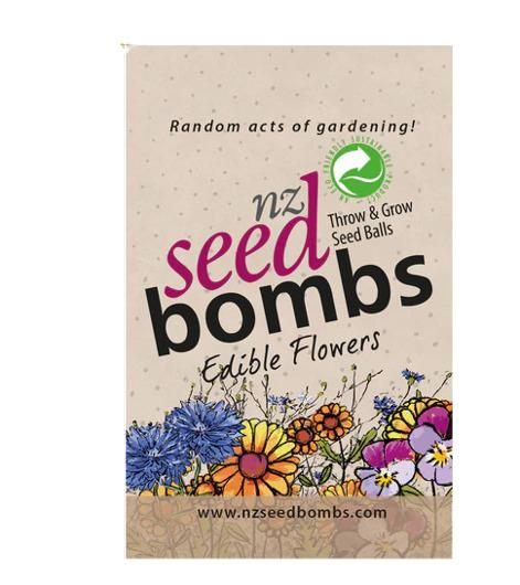 NZ Seed Bombs: Edible Flowers