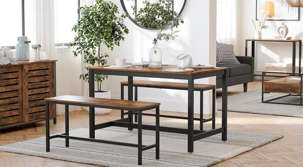 Vasagle Kitchen Dining Bench - Set of 2