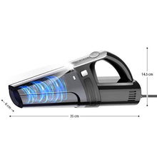 Load image into Gallery viewer, SUPREMETK Portable Car Vacuum Cleaner with 7500PA Suction - Black