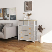 Load image into Gallery viewer, Ovela 9 Drawer Storage Chest - Beige