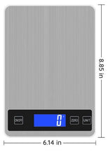 Load image into Gallery viewer, Digital Kitchen Scale - Silver