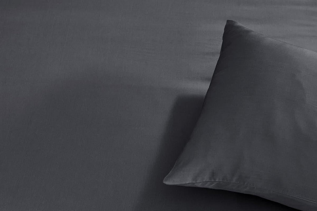 Ovela 100% Natural Bamboo Quilt Cover Set (Queen, Charcoal)