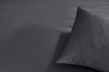 Load image into Gallery viewer, Ovela 100% Natural Bamboo Quilt Cover Set (Queen, Charcoal)