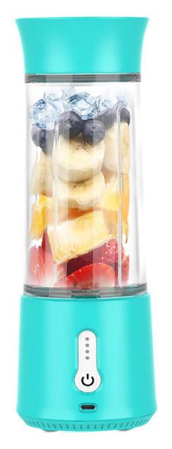 USB Rechargeable Portable Blender - 500ml (Blue)