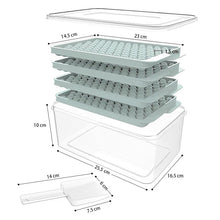 Load image into Gallery viewer, OZZYCOOK 104 x 4PCS Round Ice Cube - Blue