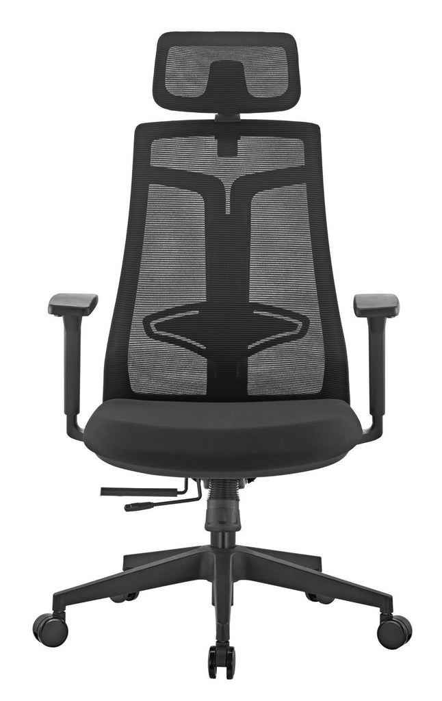 Fraser Country - Ergonomic Chair Black / Black