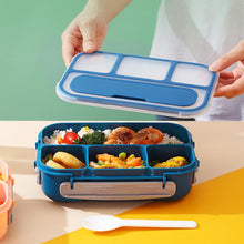 Load image into Gallery viewer, 2 Pack 4-Compartment Bento Box