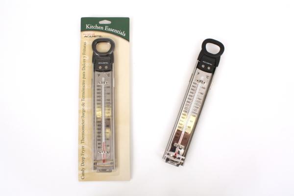 Stainless Steel Deluxe Candy/Deep Fry Thermometer - D.Line