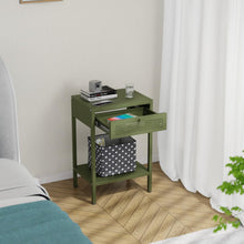 Load image into Gallery viewer, Fraser Country Milan Metal Bedside Cabinet - Olive Green