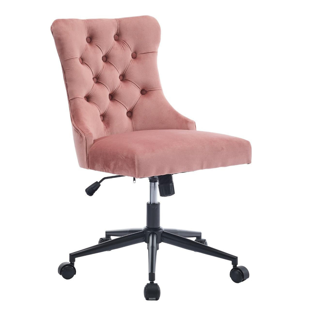 Gorilla Office: Ella Velvet Chair - Pink