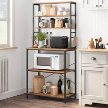 Load image into Gallery viewer, Vasagle Kitchen Storage Baker&#39;s Rack - 6-Tier (Rustic Brown)