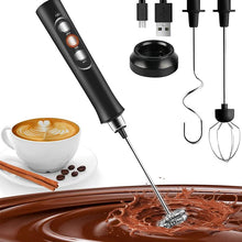 Load image into Gallery viewer, Handheld Electric Milk Frother - Black
