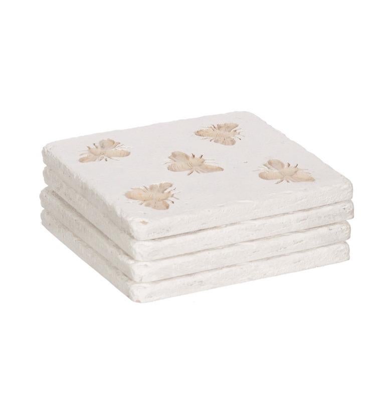 Sass & Belle: Bee Imprint Coaster Set