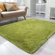 Load image into Gallery viewer, Soft Area Rug - Green (Large, 153 x 203cm)