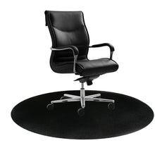 Load image into Gallery viewer, Fraser Country - Round Office Chair Mat Black 100cm