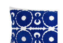 Load image into Gallery viewer, Bambury: Philippa Rectangle Cushion - Azure
