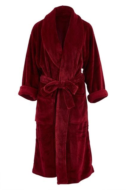 Bambury: Merlot Microplush Robe (Small/Medium)