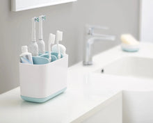 Load image into Gallery viewer, Joseph Joseph EasyStore Toothbrush Caddy - Large (Aqua)