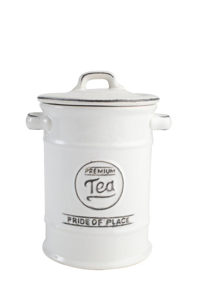 T&G: Pride of Place Tea Jar (White)
