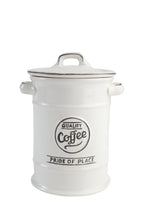 Load image into Gallery viewer, T&amp;G Pride of Place Coffee Jar (White)