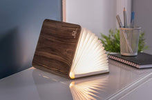 Load image into Gallery viewer, Ginko Walnut Mini Smart Led Light Book