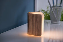 Load image into Gallery viewer, Ginko Walnut Mini Smart Led Light Book