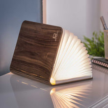 Load image into Gallery viewer, Ginko Walnut Mini Smart Led Light Book