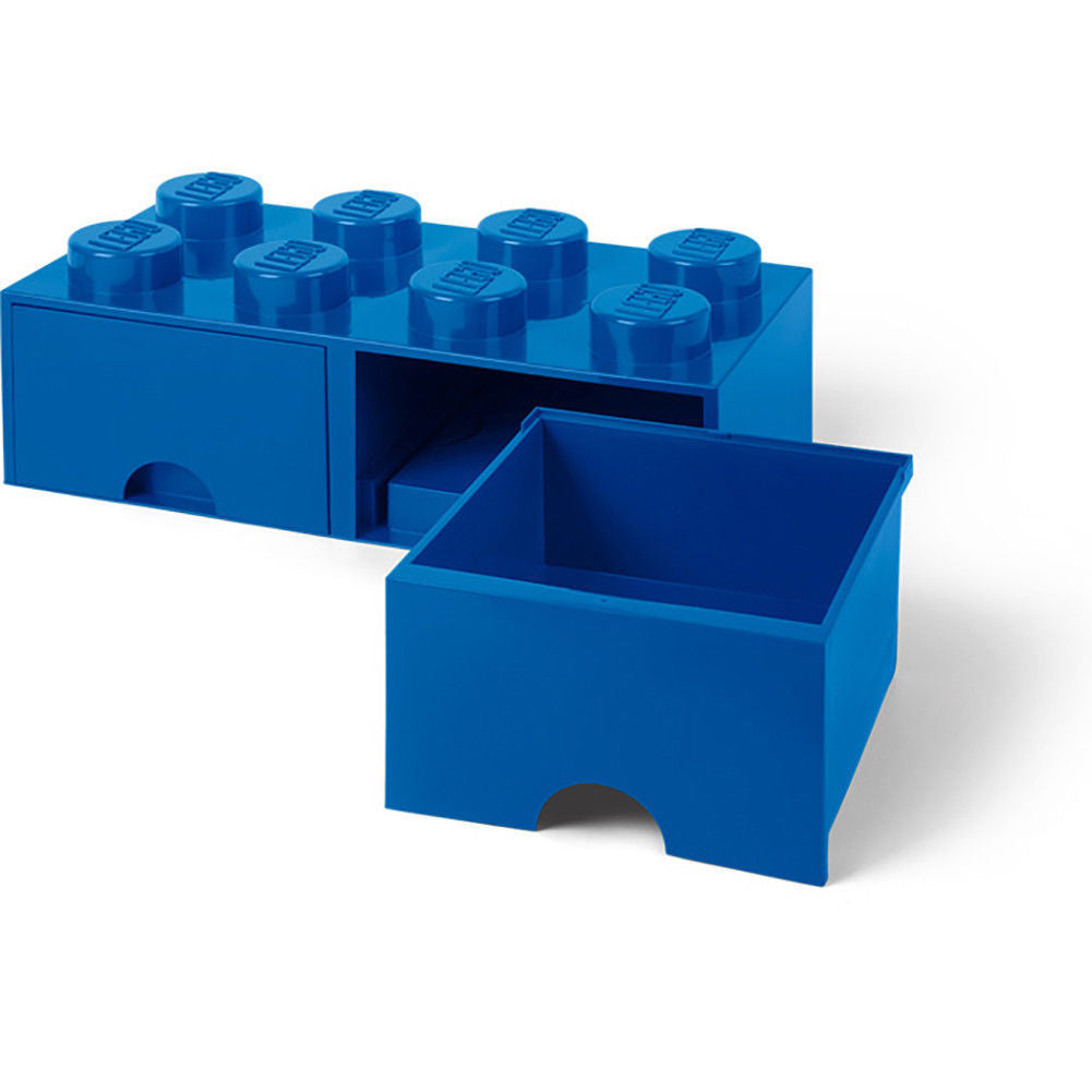 LEGO Storage Brick Drawer 8 - Bright Blue