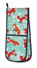 Load image into Gallery viewer, Ulster Weavers: Double Oven Glove - Foraging Fox