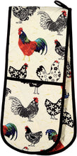 Load image into Gallery viewer, Ulster Weavers Rooster Double Oven Glove