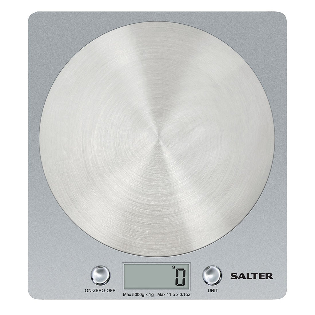 Salter: Disc Electronic Scale (Stainless Steel)