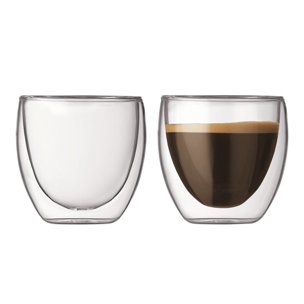 Bodum: Pavina Double Wall Glasses (80ml) - Box of 2