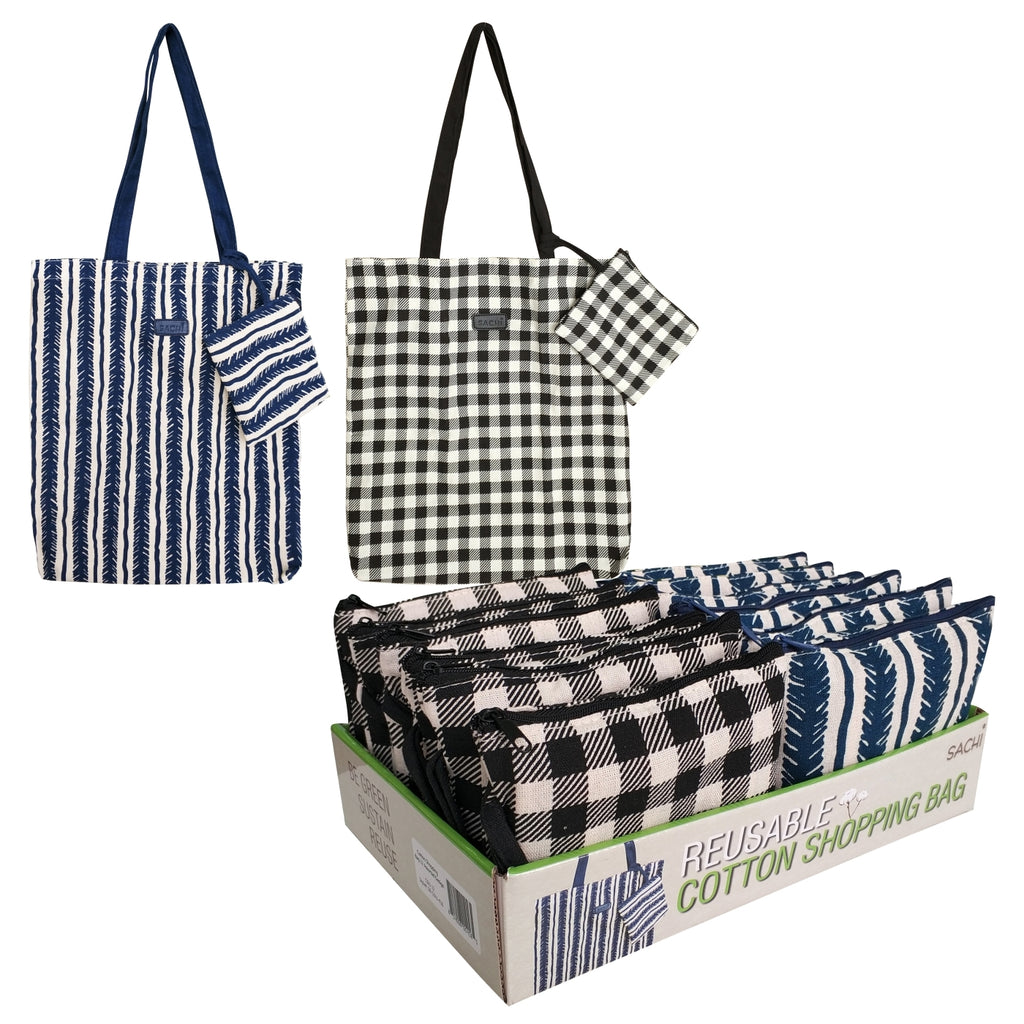 Sachi: Cotton Shopping Bag (Assorted Designs) - D.Line