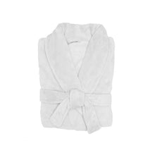 Load image into Gallery viewer, Bambury: Microplush Bath Robe - White (Large / Extra Large)