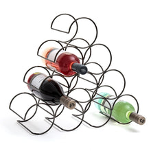 Load image into Gallery viewer, Black Onyx: 10 Bottle Wine Rack - L.T. Williams