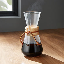 Load image into Gallery viewer, Chemex: 3-Cup Classic Glass Coffee Maker