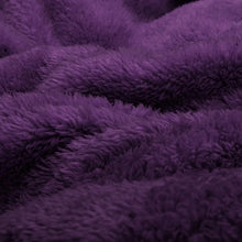 Load image into Gallery viewer, Snug-Rug Sherpa Throw Blanket - Purple