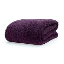 Load image into Gallery viewer, Snug-Rug Sherpa Throw Blanket - Purple