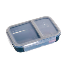 Load image into Gallery viewer, Russbe: Inner Seal 2 Compartment Lunch Bento 680ML - Navy