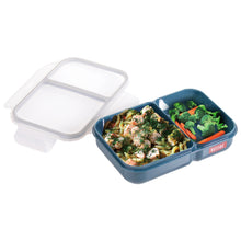 Load image into Gallery viewer, Russbe: Inner Seal 2 Compartment Lunch Bento 680ML - Navy