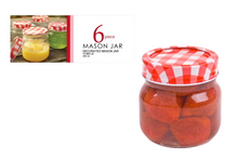 Load image into Gallery viewer, Appetito: Mason Preserving Jars 250ml (Set of 6)