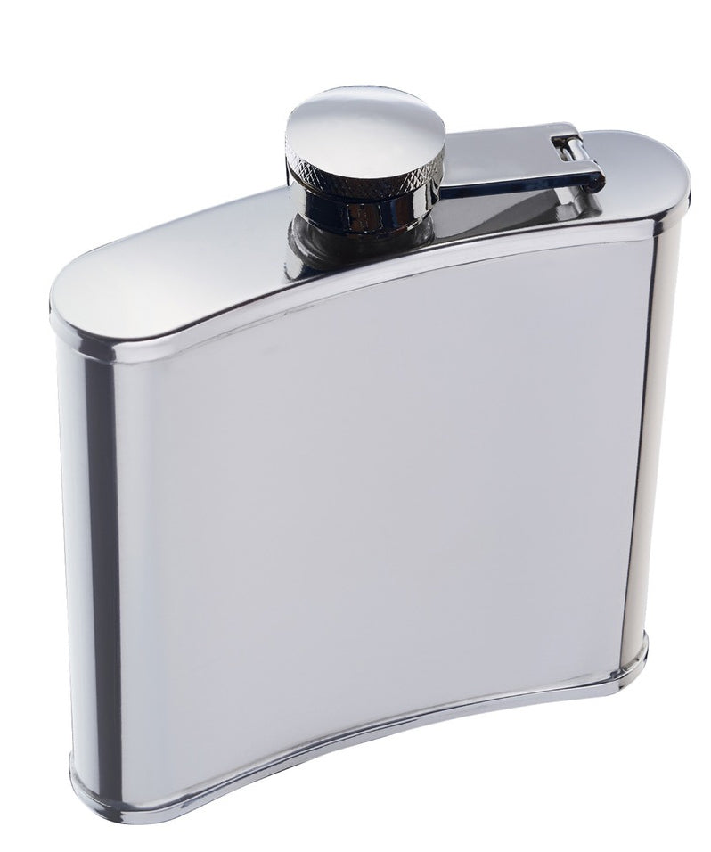 BarCraft: Hip Flask Stainless Steel - 170ml