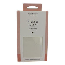 Load image into Gallery viewer, Simply Essential: Satin Pillow Slip - Ivory
