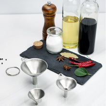 Load image into Gallery viewer, Ape Basics: Stainless Steel 3 Piece Funnel Set