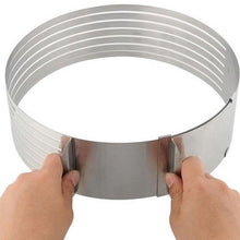 Load image into Gallery viewer, Ape Basics: Stainless Steel Adjustable Layer Cake Slicer